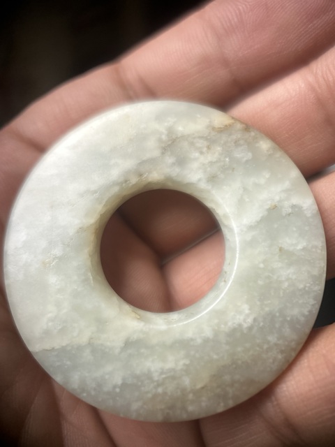 古玩玉器玉璧真品鑒賞圖