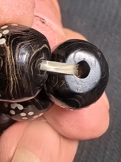 古玩玉器海柳手串真品鑒賞圖