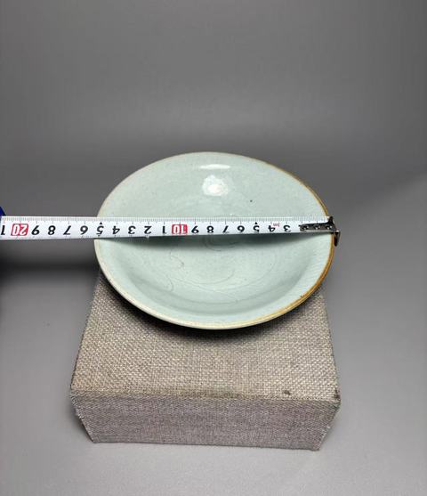 古玩陶瓷宋,景德鎮(zhèn)窯影青釉鵝紋碗拍賣,當(dāng)前價(jià)格2400元