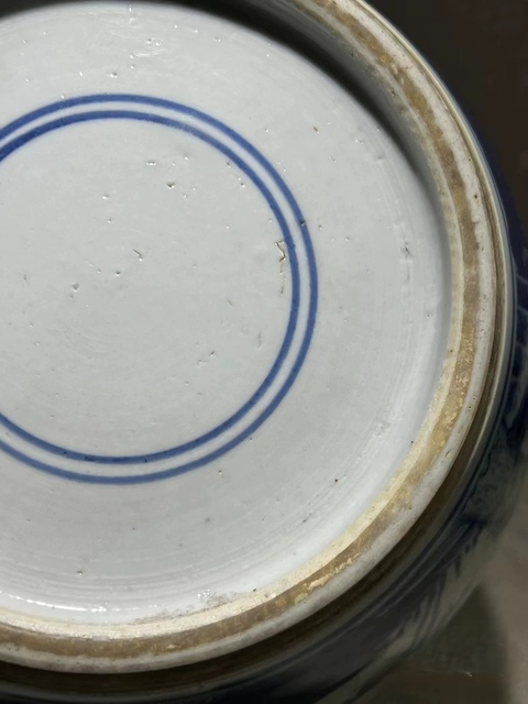 古玩陶瓷青花罐真品鑒賞圖