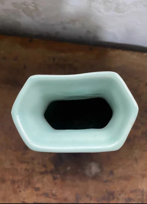 古玩陶瓷青釉瓶真品鑒賞圖