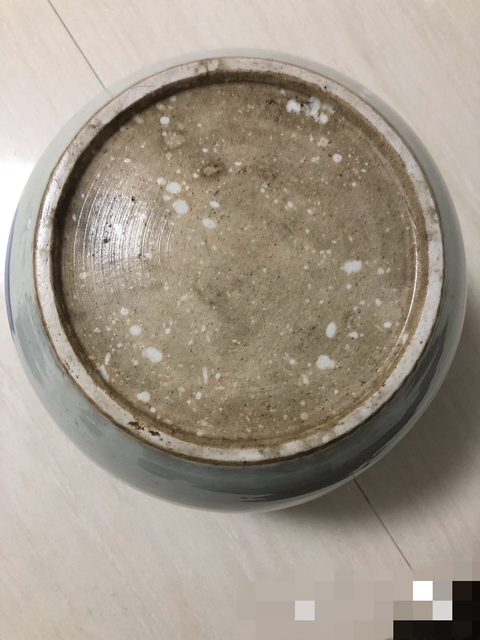 古玩陶瓷青花缸真品鑒賞圖