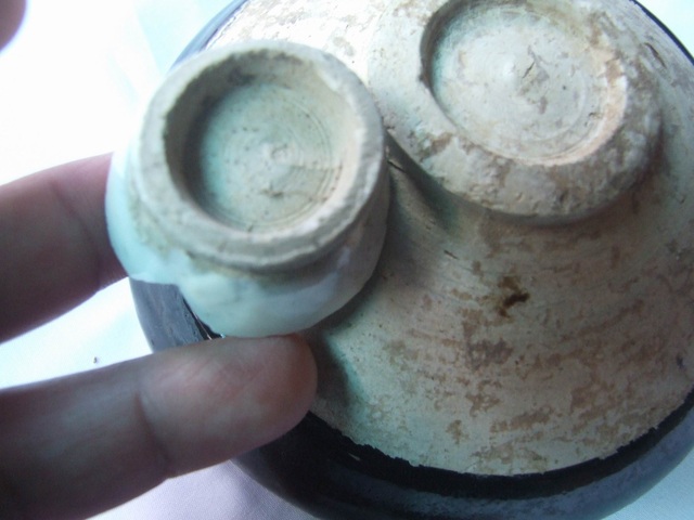古玩陶瓷磁州窯黑釉大碗真品鑒賞圖