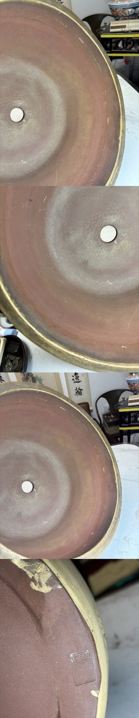 古玩雜項紫砂花盆真品鑒賞圖