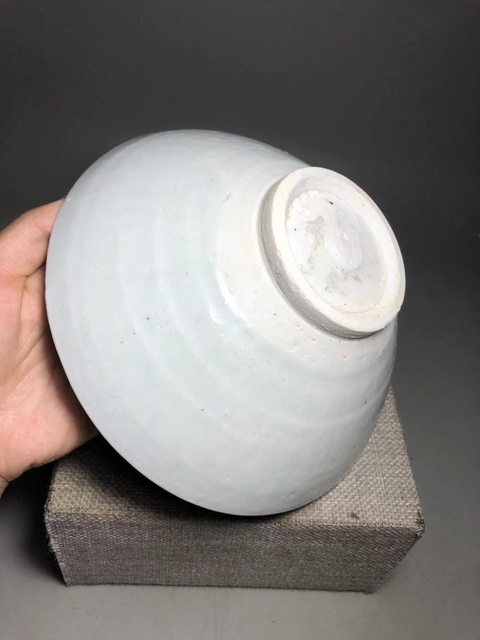 古玩陶瓷宋代 青白瓷斗笠碗真品鑒賞圖