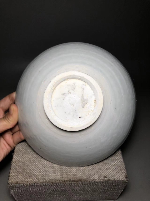 古玩陶瓷宋代 青白瓷斗笠碗真品鑒賞圖