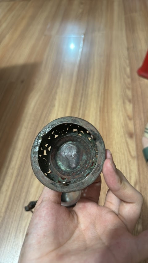 古玩銅器銅爐真品鑒賞圖