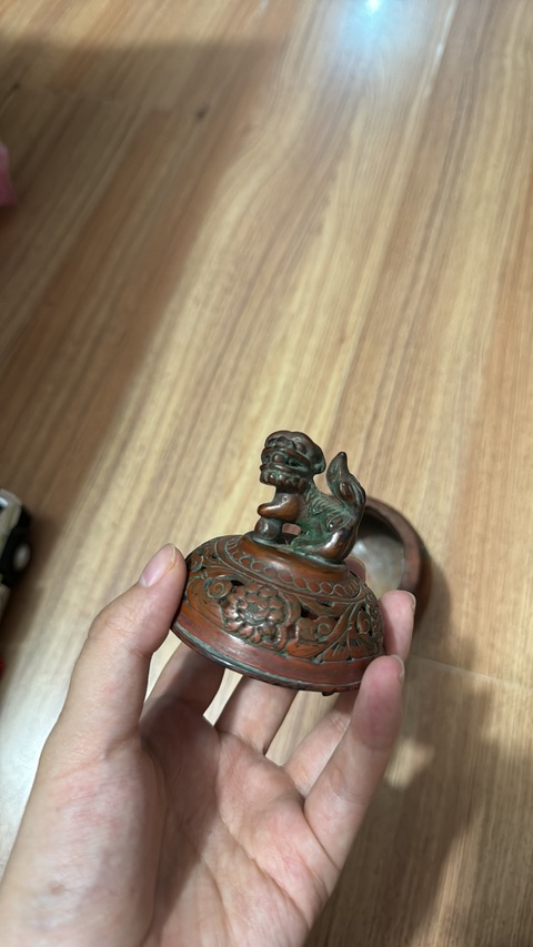 古玩銅器銅爐真品鑒賞圖