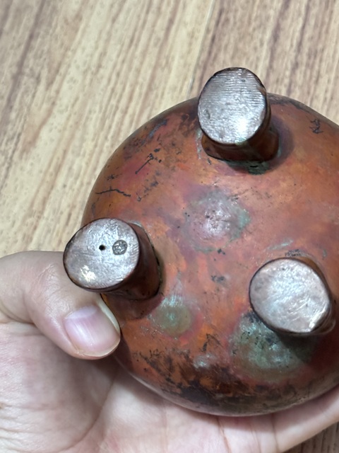 古玩銅器銅爐真品鑒賞圖