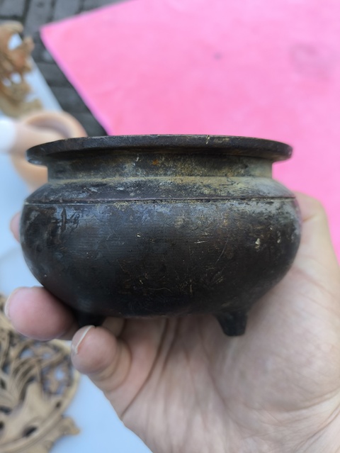 古玩銅器銅爐真品鑒賞圖