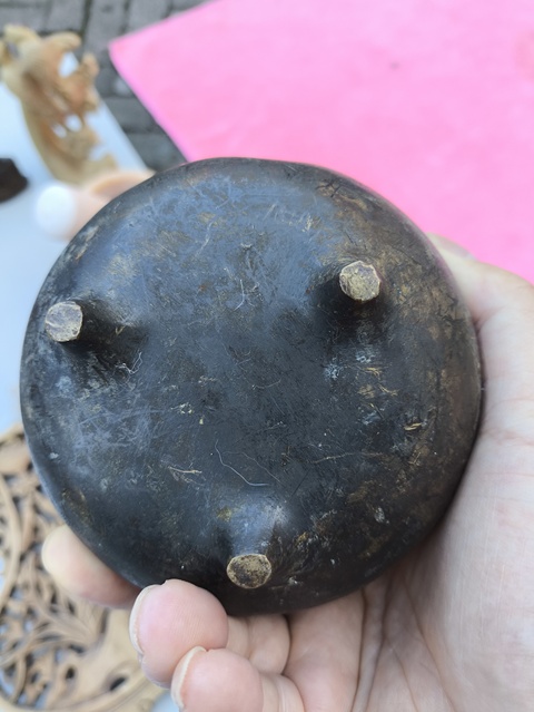 古玩銅器銅爐真品鑒賞圖
