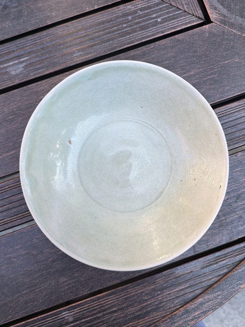 古玩陶瓷宋元·青釉蓮瓣紋碗 真品鑒賞圖