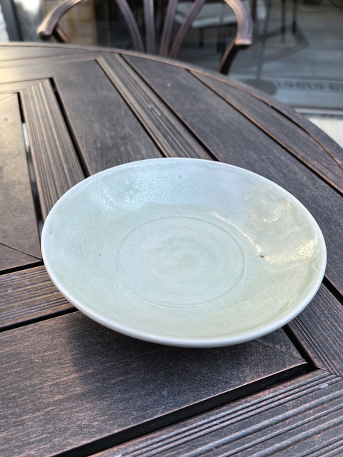 古玩陶瓷宋元·青釉蓮瓣紋碗 真品鑒賞圖