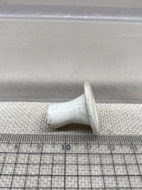古玩陶瓷定窯白釉凈瓶標本真品鑒賞圖