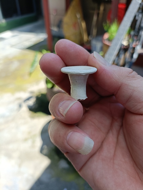古玩陶瓷定窯白釉凈瓶標本真品鑒賞圖