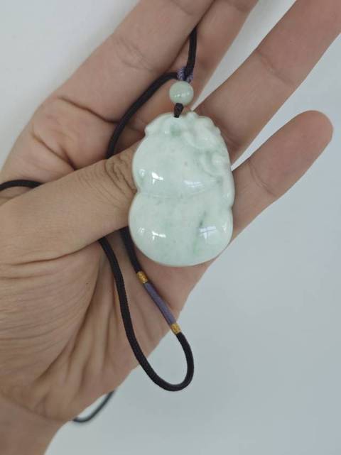 古玩玉器福祿吊墜真品鑒賞圖