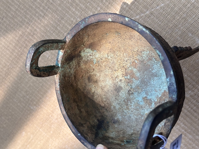 古玩銅器鼎式爐真品鑒賞圖