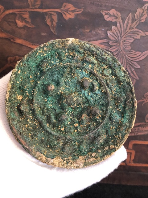 古玩銅器銅鏡真品鑒賞圖