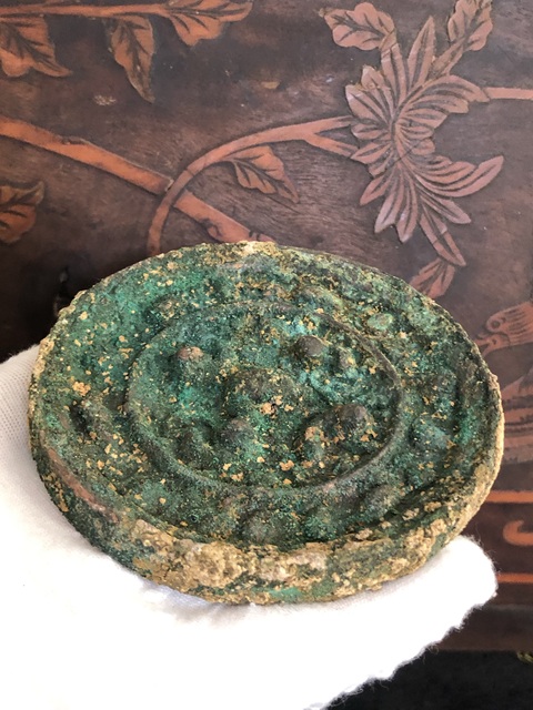 古玩銅器銅鏡真品鑒賞圖