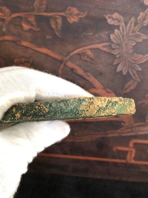 古玩銅器銅鏡真品鑒賞圖
