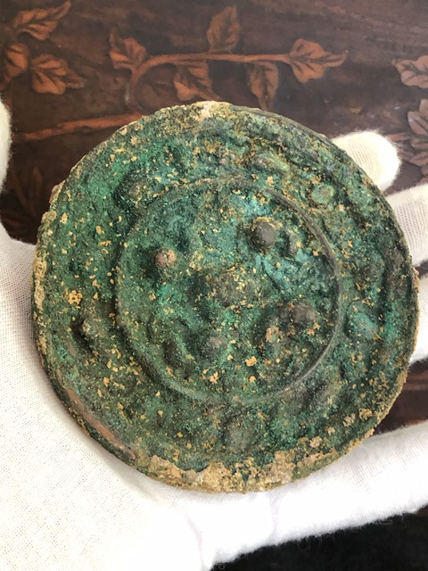 古玩銅器銅鏡真品鑒賞圖