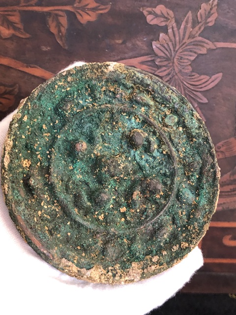 古玩銅器銅鏡真品鑒賞圖