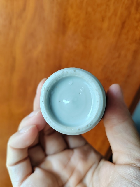 古玩陶瓷青花博古圖梅瓶真品鑒賞圖