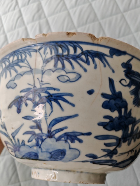 古玩陶瓷青花碗真品鑒賞圖