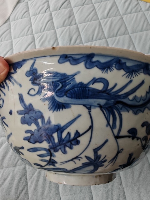 古玩陶瓷青花碗真品鑒賞圖