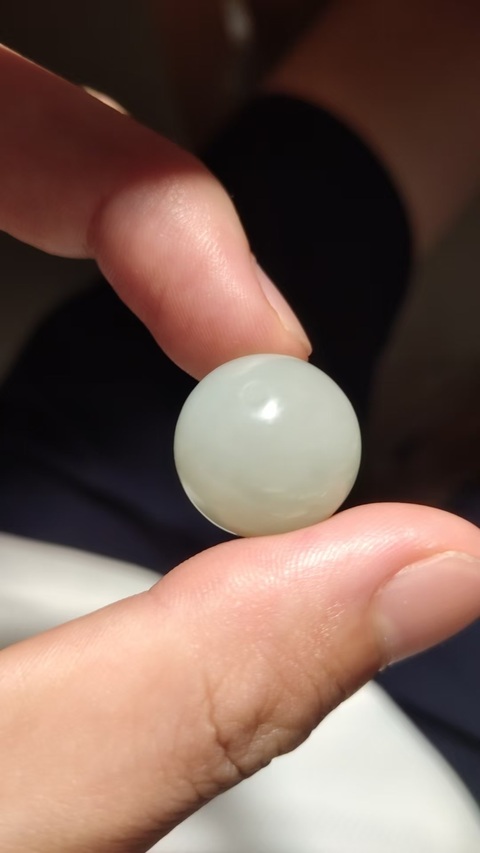 古玩玉器玉珠子真品鑒賞圖