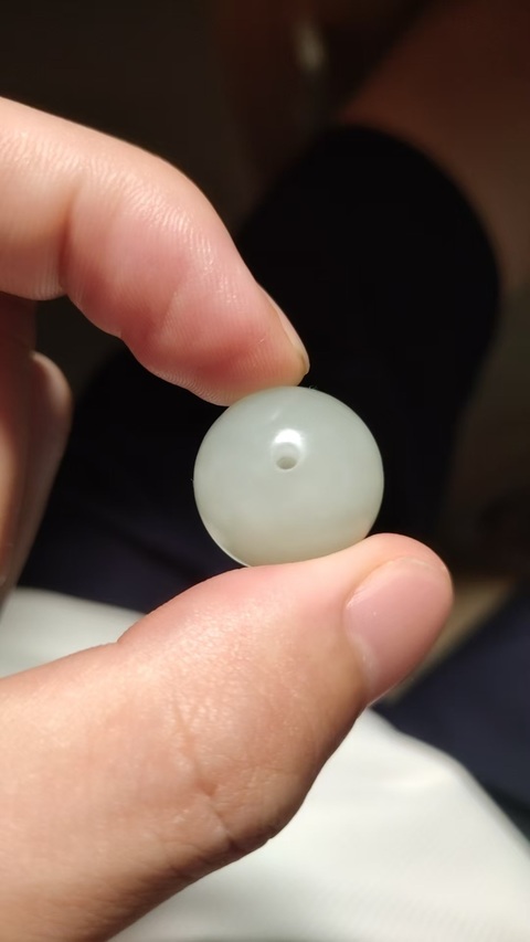 古玩玉器玉珠子真品鑒賞圖