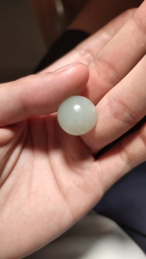 古玩玉器玉珠子真品鑒賞圖