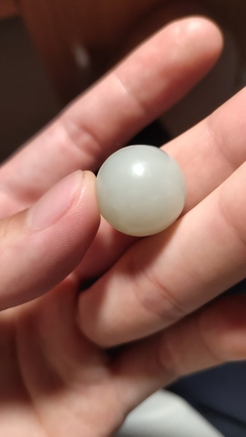 古玩玉器玉珠子真品鑒賞圖