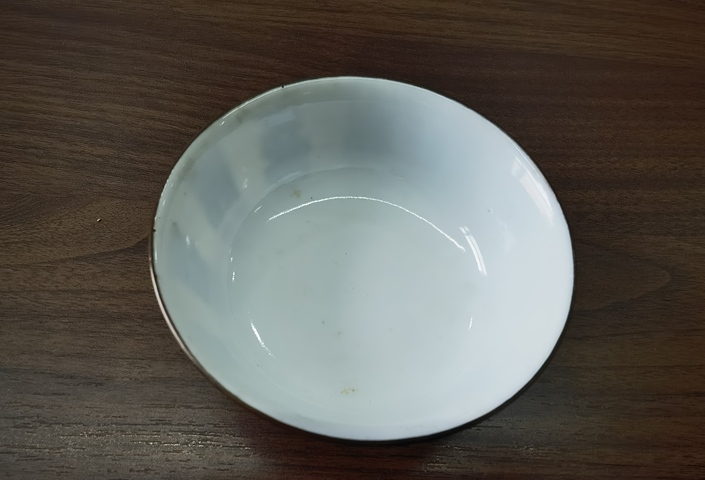 古玩陶瓷壽字紋青花蓋碗真品鑒賞圖