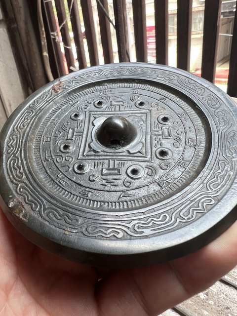 古玩銅器銅鏡真品鑒賞圖
