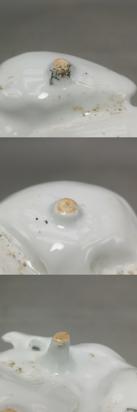 古玩陶瓷德化窯筆舔真品鑒賞圖