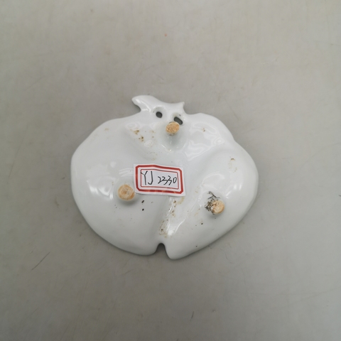 古玩陶瓷德化窯筆舔真品鑒賞圖