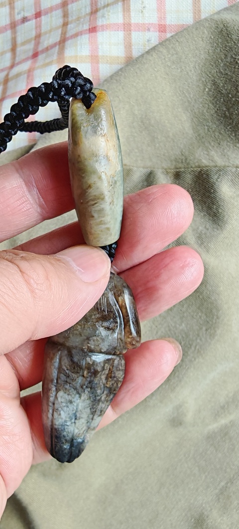 古玩玉器玉蟬真品鑒賞圖