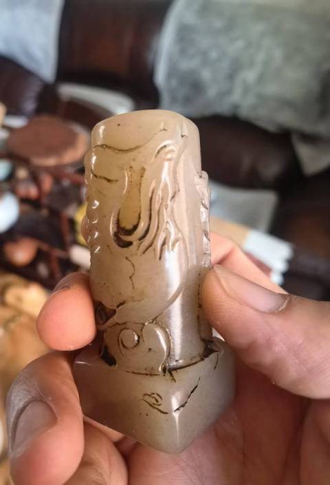 古玩玉器玉印真品鑒賞圖