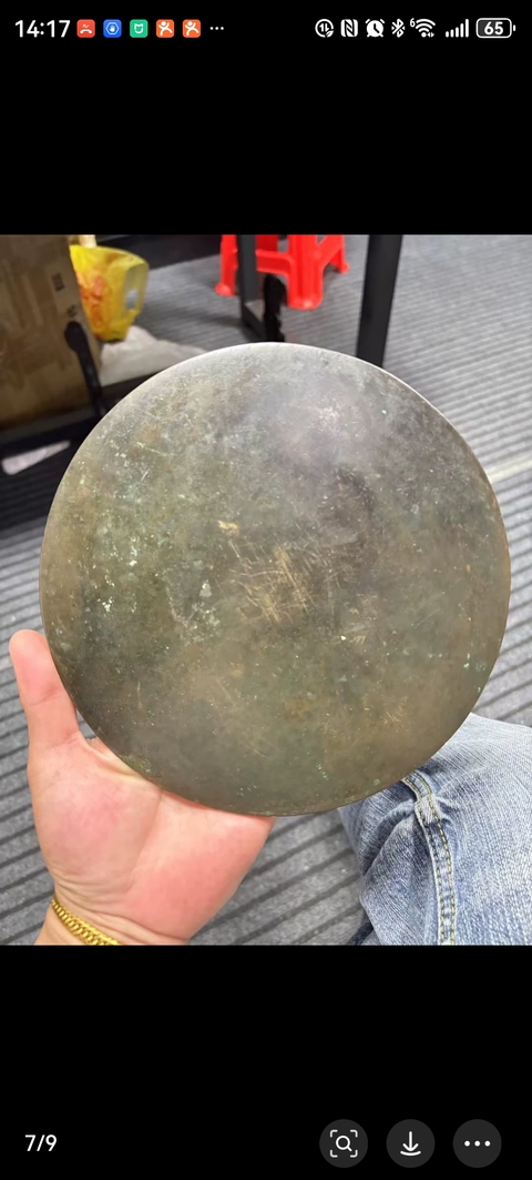 古玩銅器銅鏡真品鑒賞圖