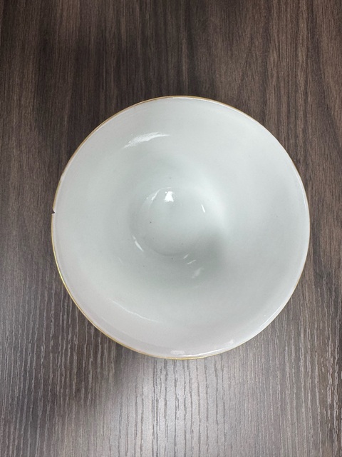 古玩陶瓷粉彩無雙譜紋杯碟真品鑒賞圖