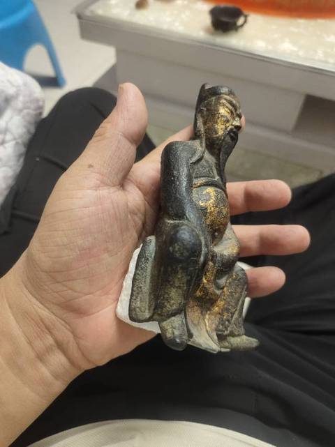 古玩銅器造像真品鑒賞圖