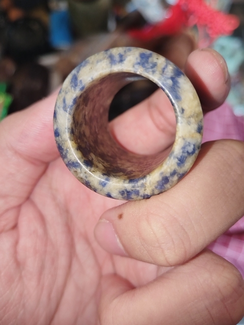 古玩玉器扳指真品鑒賞圖