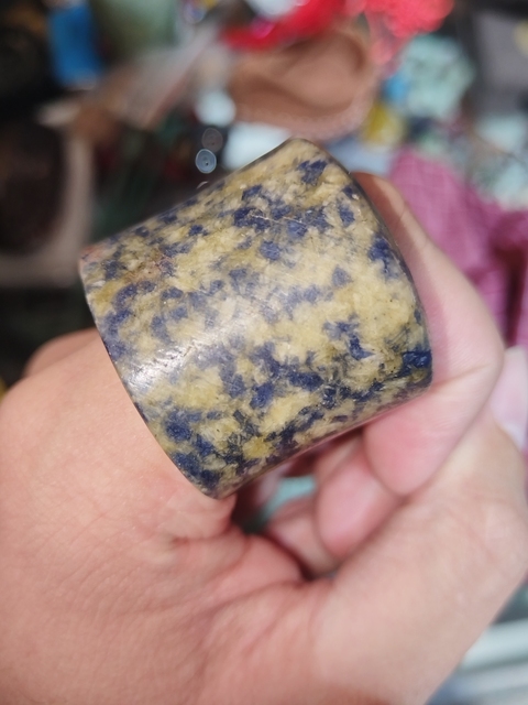 古玩玉器扳指真品鑒賞圖