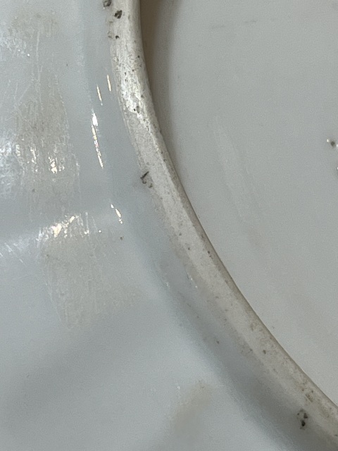 古玩陶瓷五彩盤真品鑒賞圖