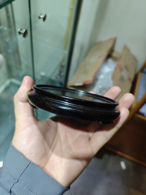 古玩雜項木座真品鑒賞圖