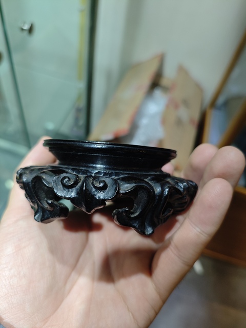 古玩雜項底座真品鑒賞圖