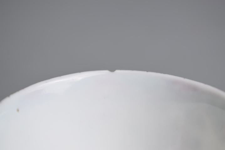古玩陶瓷雍正粉彩博古清貢圖杯拍賣,當前價格108元