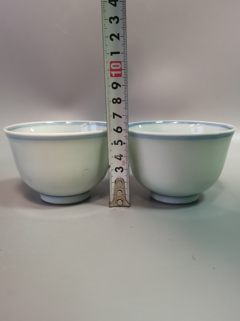 古玩陶瓷青花杯真品鑒賞圖