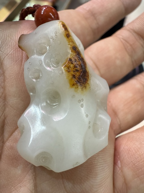 古玩玉器和田玉雕把件真品鑒賞圖